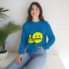 Middle Finger Emoji Crewneck Sweatshirt